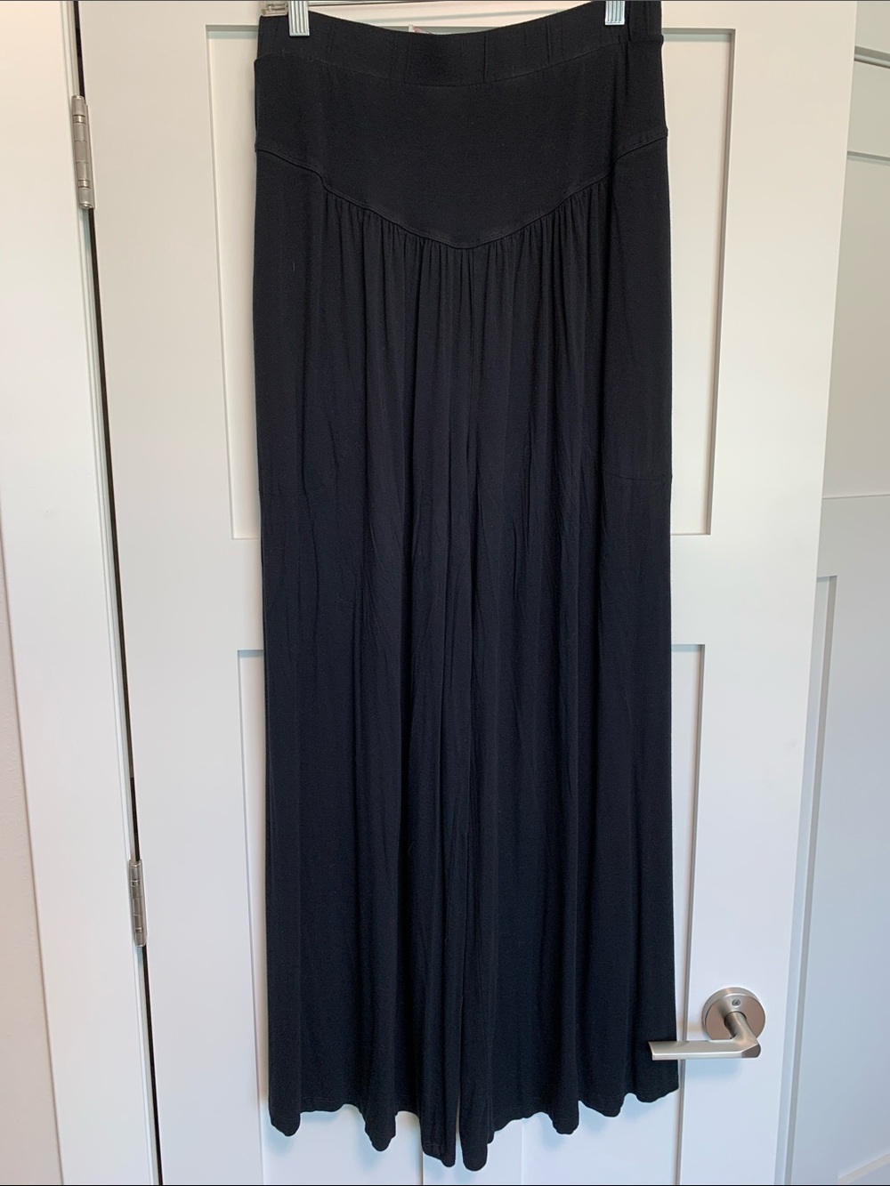 Everyday Black Wide-Leg Palazzo Pants